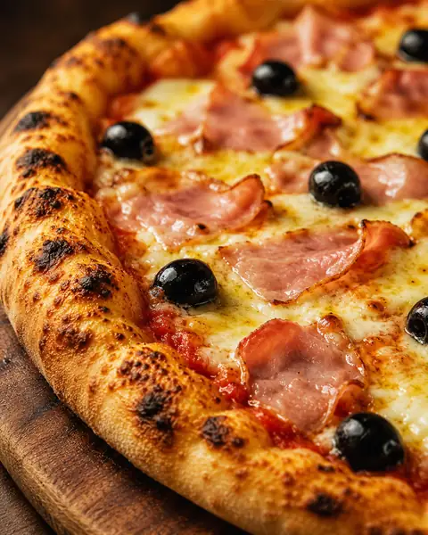 Pizza Jambon Fromage de Nathane Pizza à Propriano